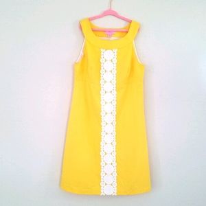 Lilly Pulitzer Jacqueline Dress Yellow NWOT